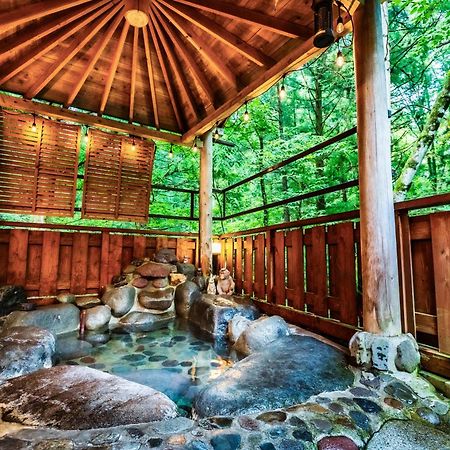 一棟貸切 森のお風呂とアウトドアサウナ 日光雪月花 Villa Eksteriør bilde