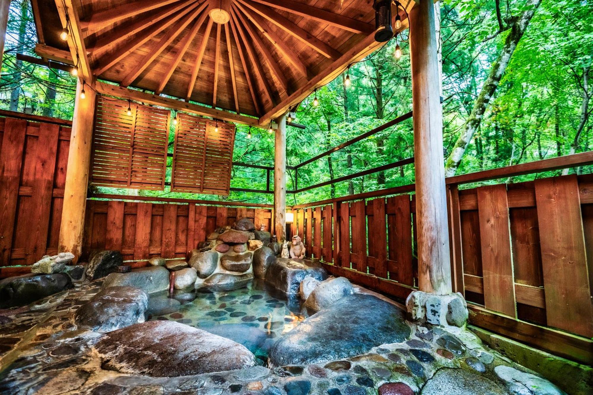 一棟貸切 森のお風呂とアウトドアサウナ 日光雪月花 Villa Eksteriør bilde