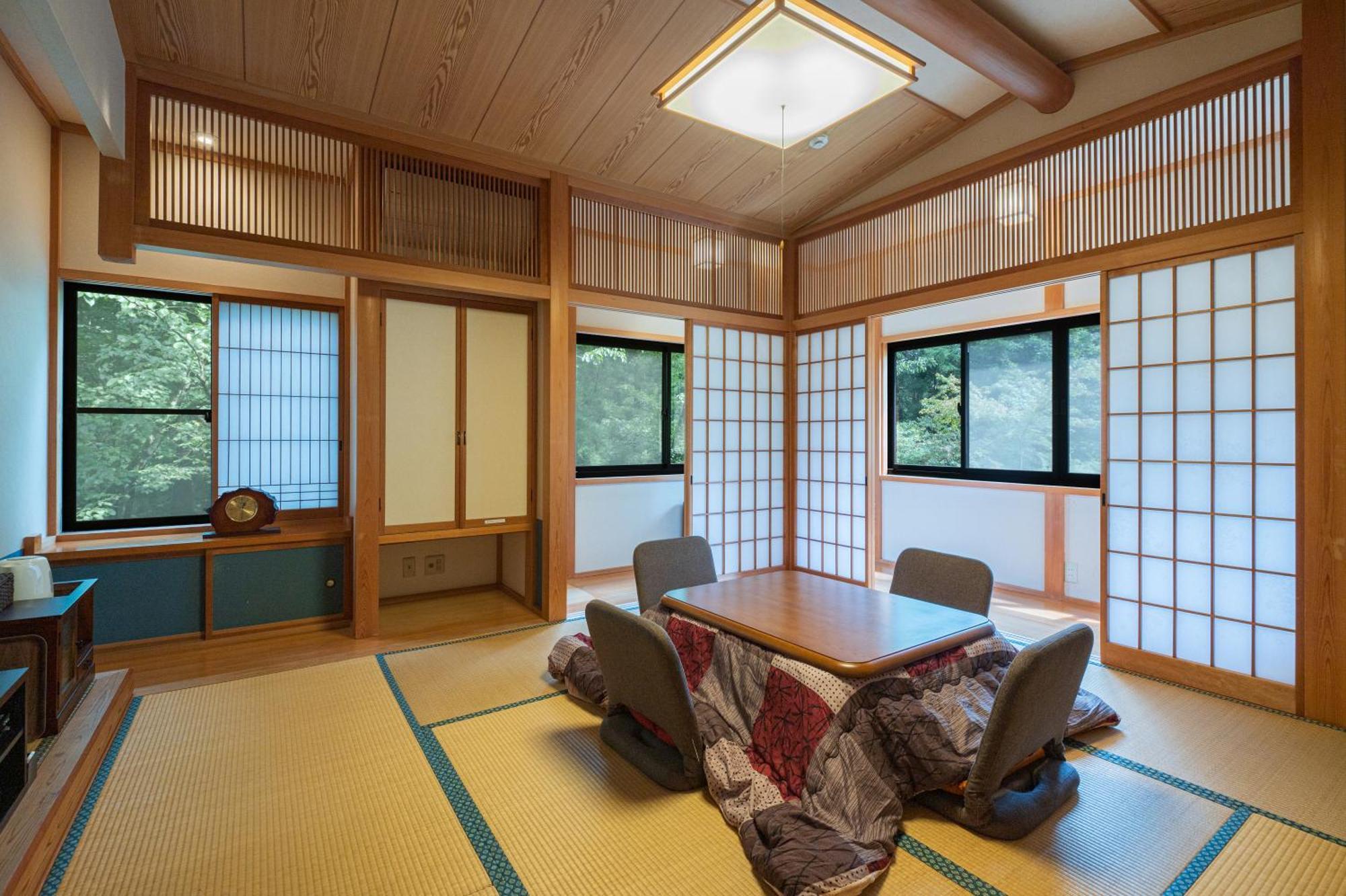 一棟貸切 森のお風呂とアウトドアサウナ 日光雪月花 Villa Eksteriør bilde